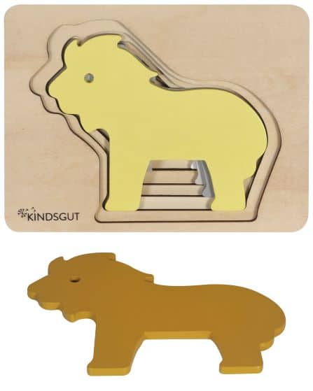 Kindsgut Tier-Puzzle Löwe