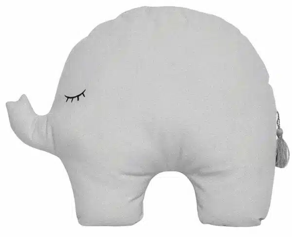 JaBaDaBaDo Kissen Elefant Grau