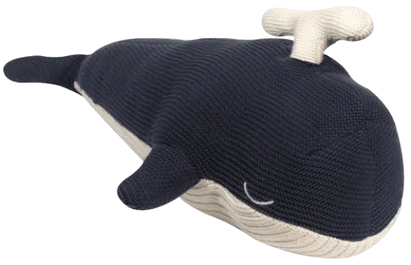 Kindsgut Kuscheltier Wal 46cm