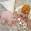 JaBaDaBaDo Kissen Elefant Pink 39 cm – Bild 2