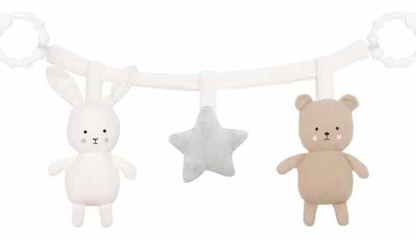 JaBaDaBaDo Kinderwagenkette Teddy und Hase