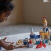 PlanToys Ritterburg aus Holz 47 teilig