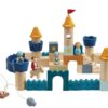 PlanToys Ritterburg aus Holz 47 teilig
