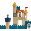 PlanToys Ritterburg aus Holz 47 teilig