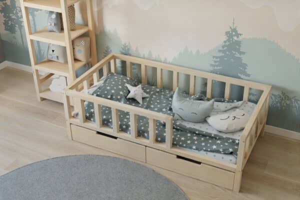 Kinderbett Standard mit Schubladen ab 70x140 cm
