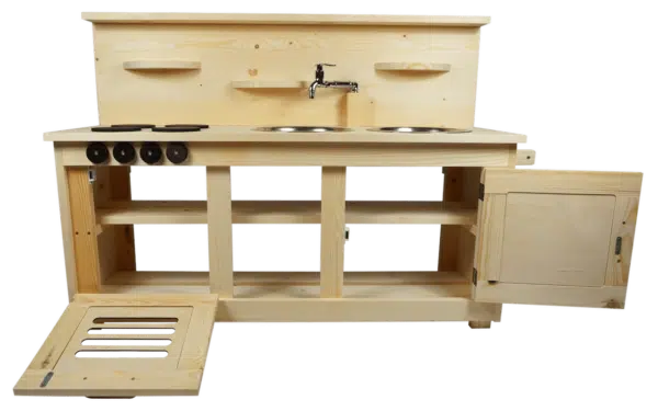 Matschküche mit Wasserhahn Chefkoch 115 cm
