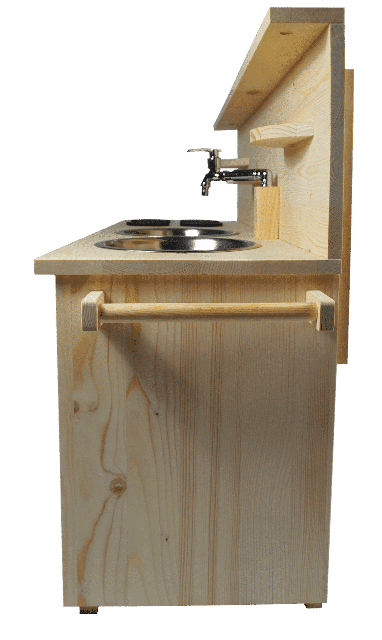 Matschküche mit Wasserhahn Chefkoch 115 cm | MyHappyChild